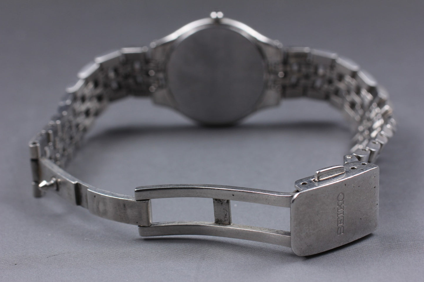 1993年製 [ほぼ新品] セイコー エクセリーヌ 4J41-0030 ブレスレット クォーツ レディース腕時計 日本製