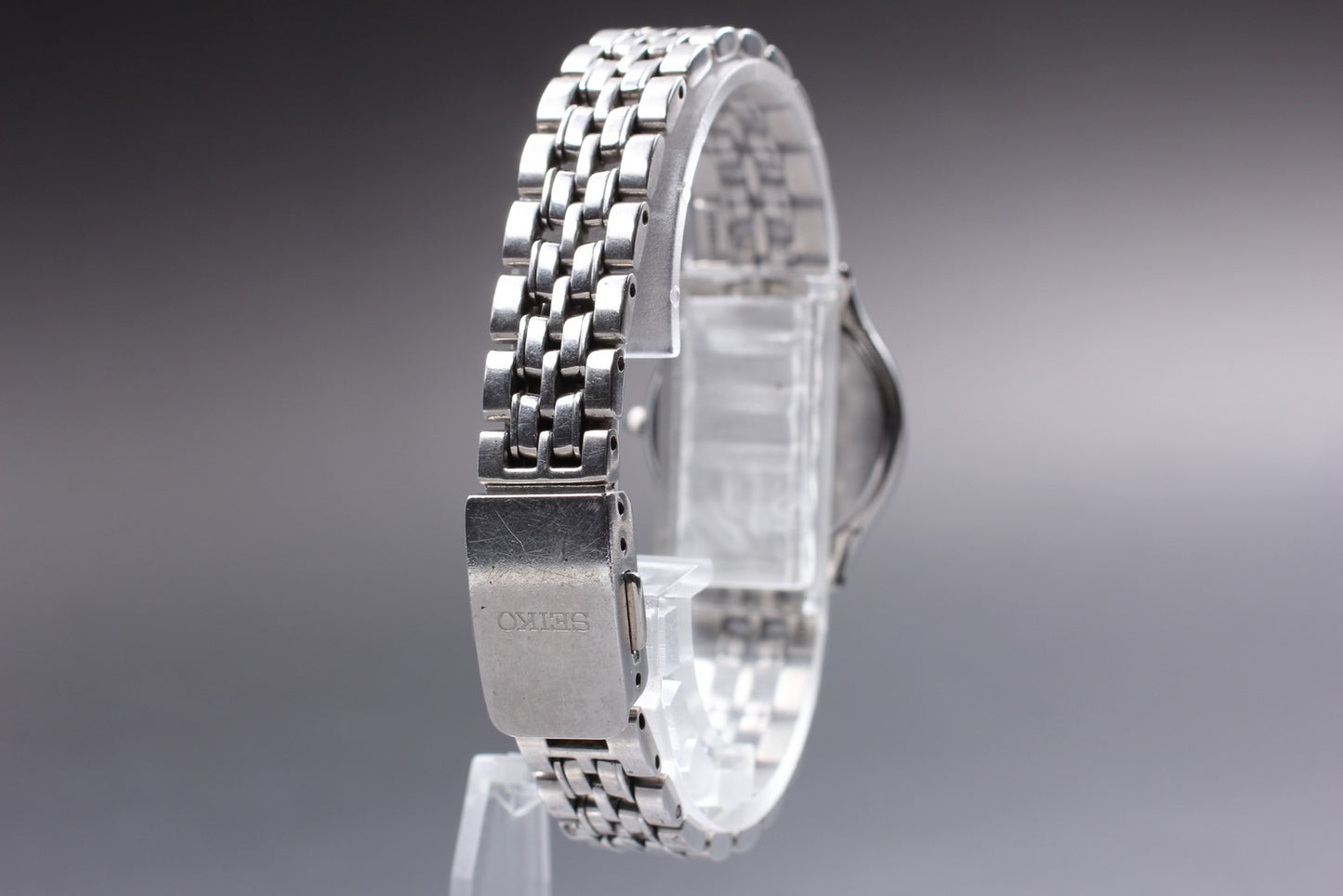 1993年製 [ほぼ新品] セイコー エクセリーヌ 4J41-0030 ブレスレット クォーツ レディース腕時計 日本製