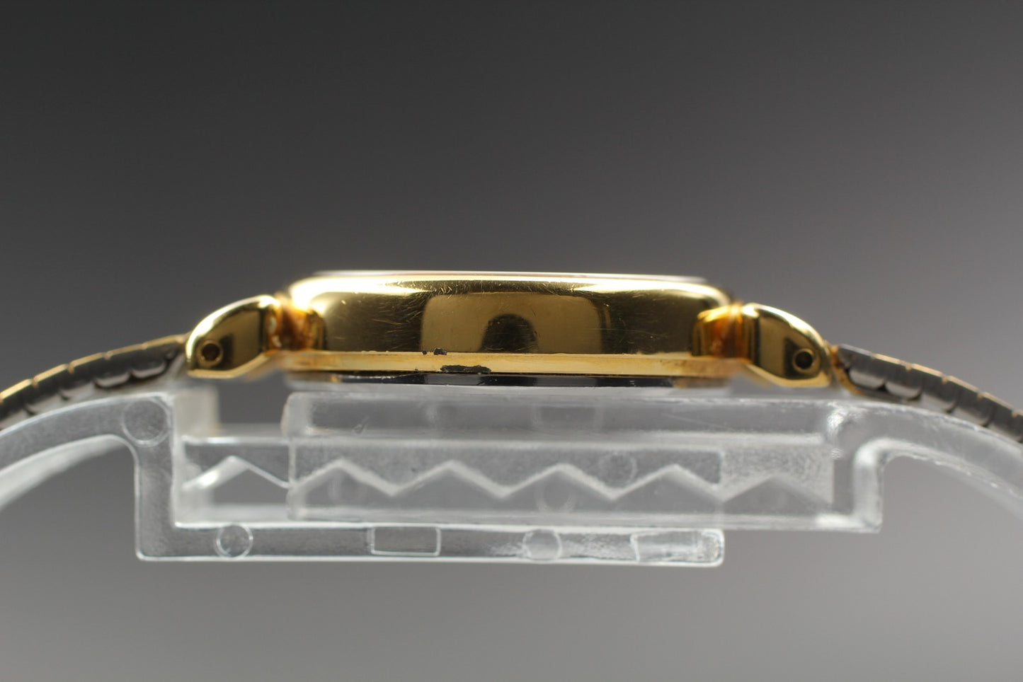 Vtg.1988[Near MINT] SEIKO 4N21-0050 22mm Gold Bracelet Quartz Ladies Watch JAPAN