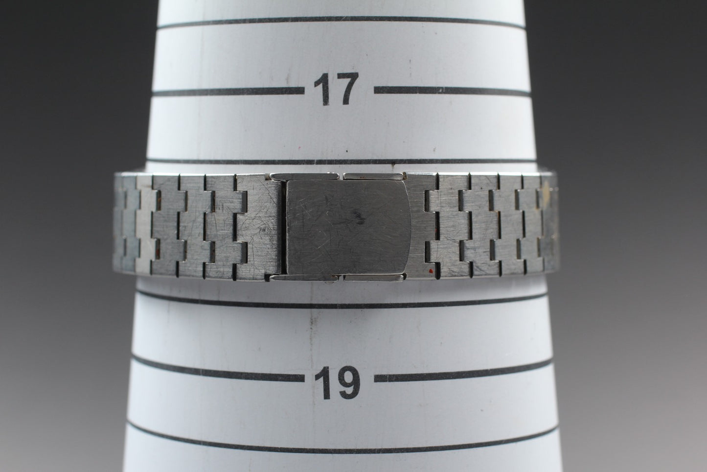 Vtg.1990 [N MINT] SEIKO 9441-5010 Tank Silver Twin Quartz Men's Watch From JAPAN