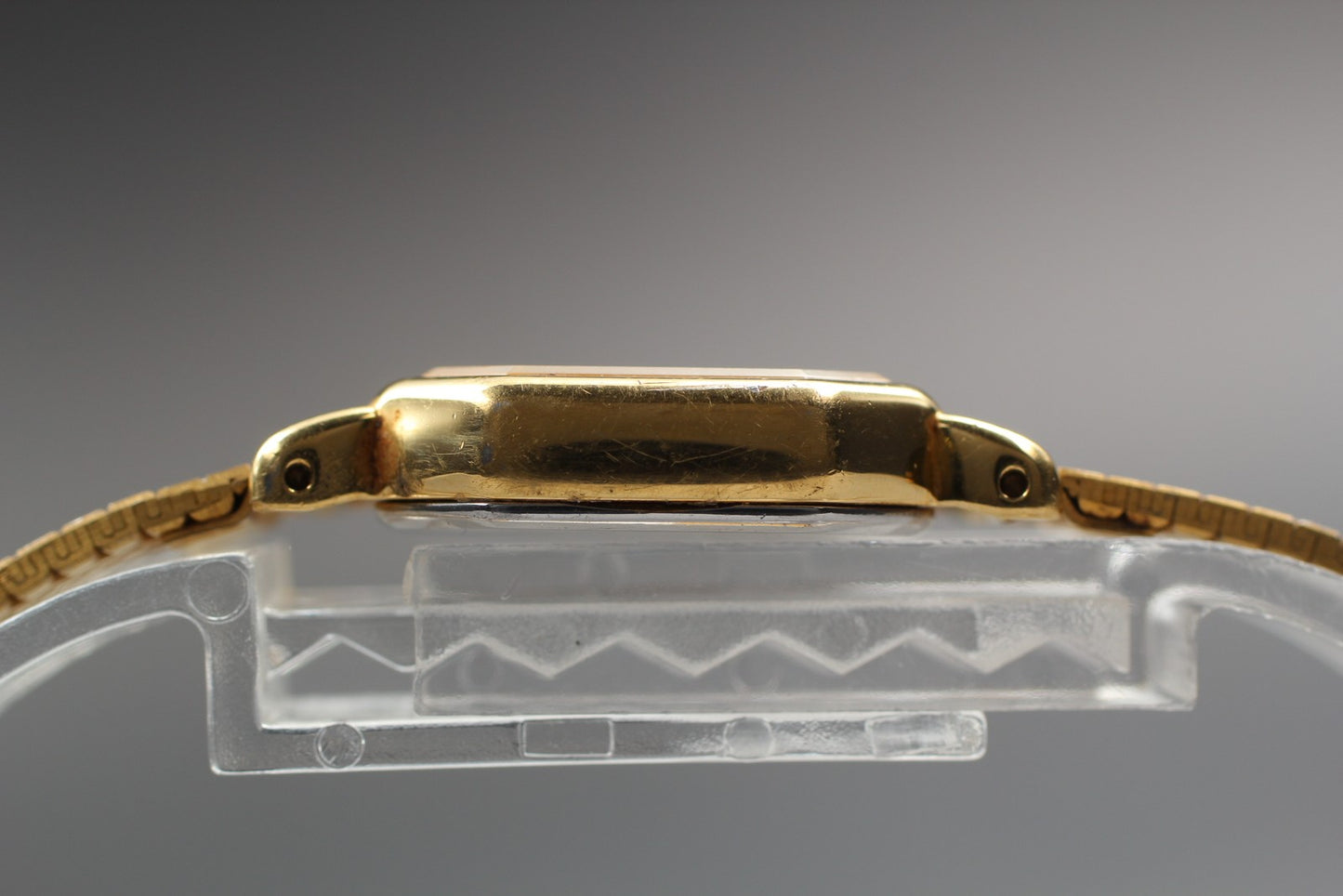 Vtg.1990 [Near MINT] SEIKO 4N21-5022 20mm Bracelet Quartz Ladies Watch JAPAN