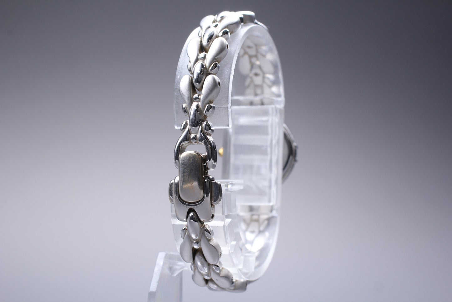 Vin.1988 [N MINT] Seiko Exceline 1F20-6B60 20mm Silver Quartz Men's Watch JAPAN