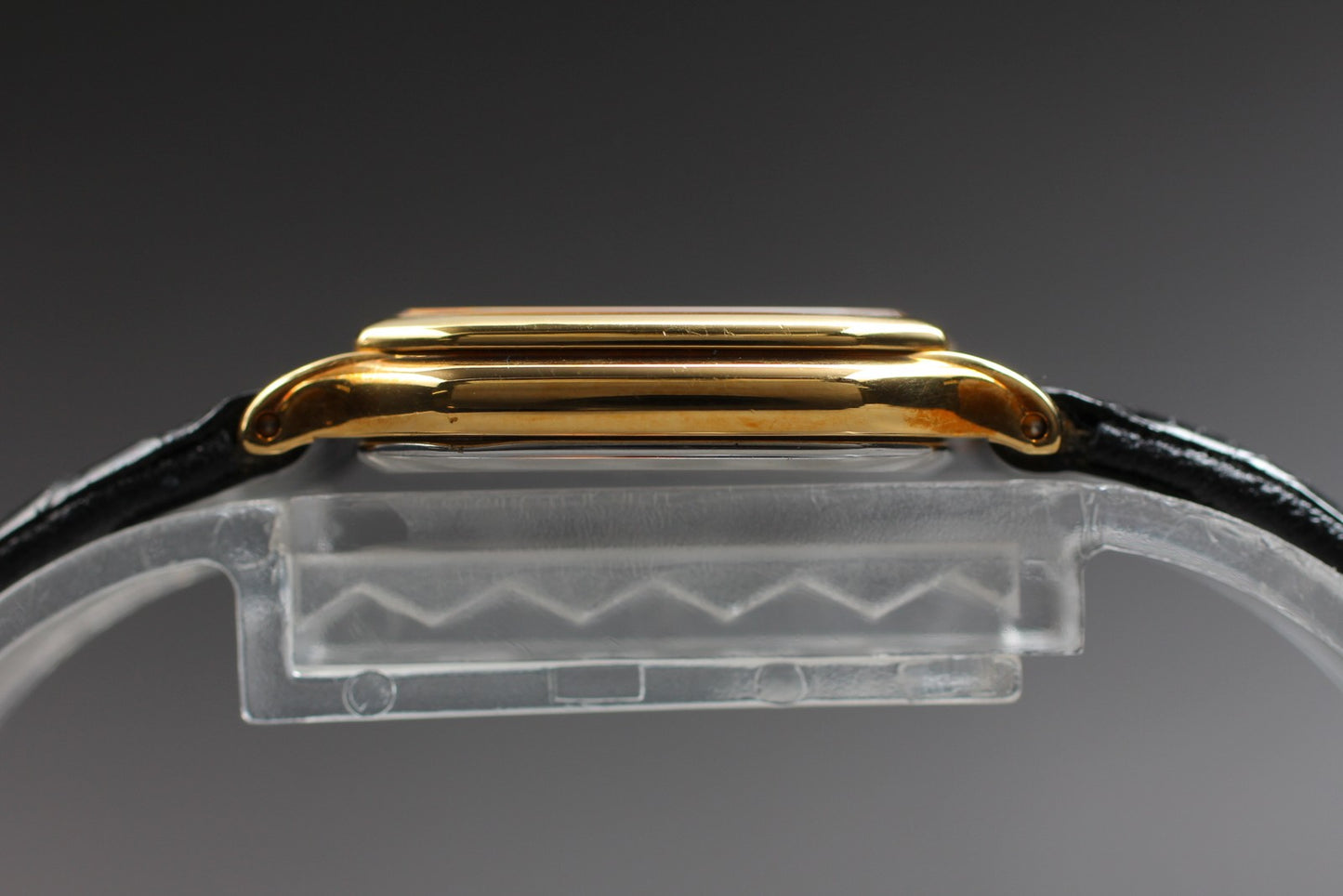 Vtg.1985 [N MINT] SEIKO Exceline 3F31-5A20 Tank Gold Quartz Ladies Watch JAPAN