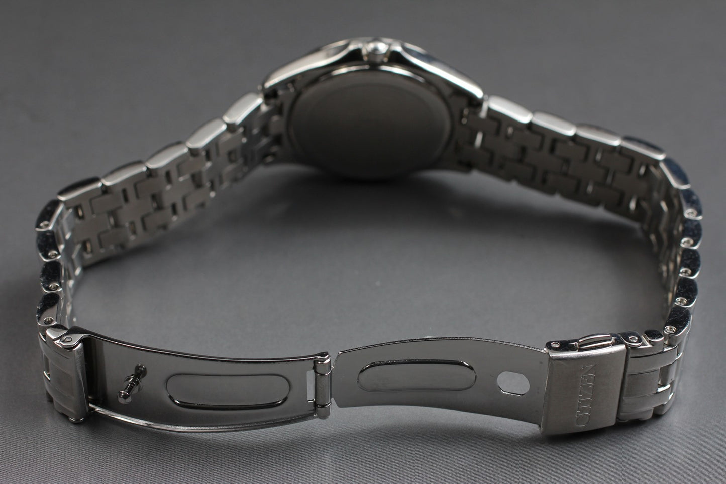 Vtg.[N MINT] CITIZEN Eco-Drive E011-S104106 Daia Day/Date Ladies Watch JAPAN