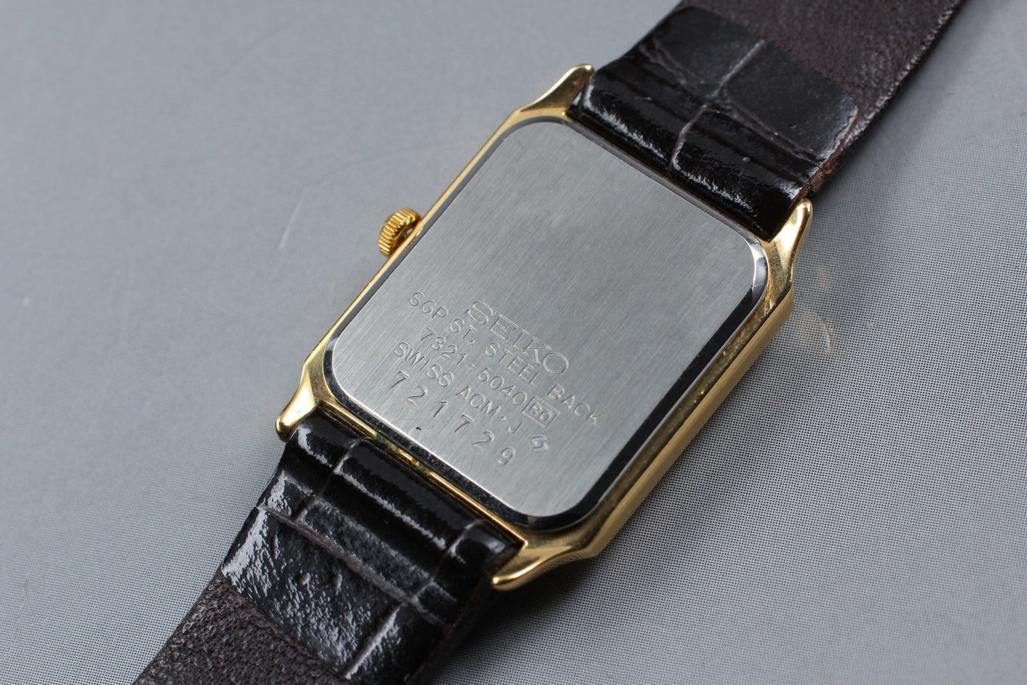 Vtg.[N MINT w/ Box] SEIKO Chariot 9521-5040 7321-5040 Quartz Pair Watch JAPAN