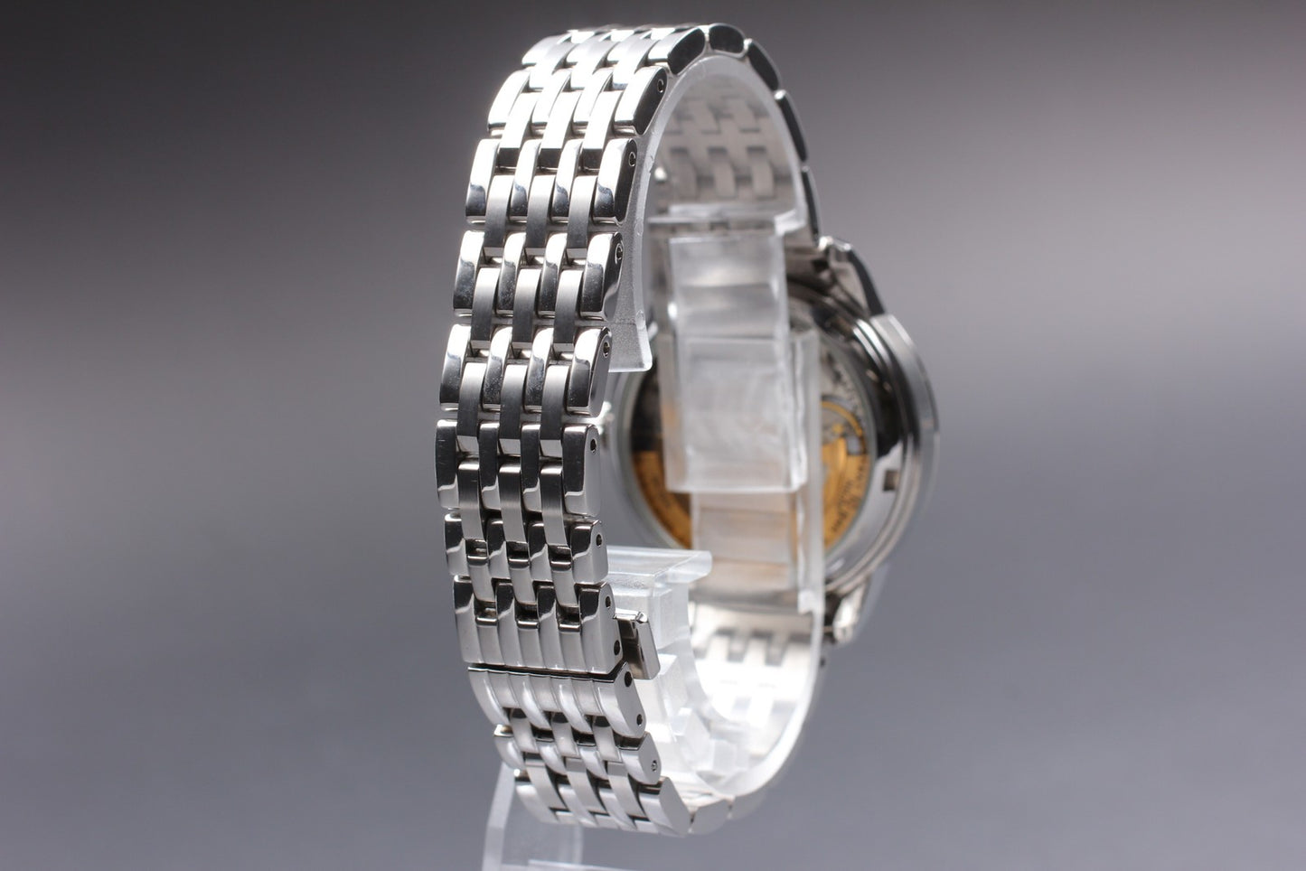 ヴィンテージ[ほぼ新品] セイコー プレザージュ 4R38-01A0 スケルトン 自動巻き メンズ腕時計 日本製