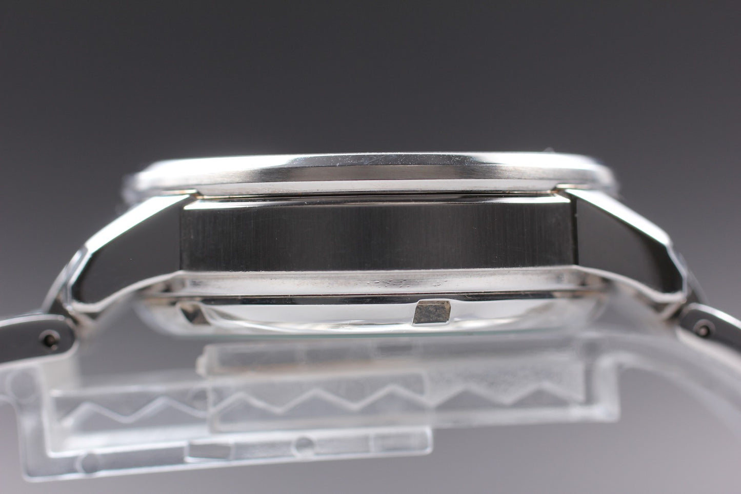 ヴィンテージ[ほぼ新品] セイコー プレザージュ 4R38-01A0 スケルトン 自動巻き メンズ腕時計 日本製