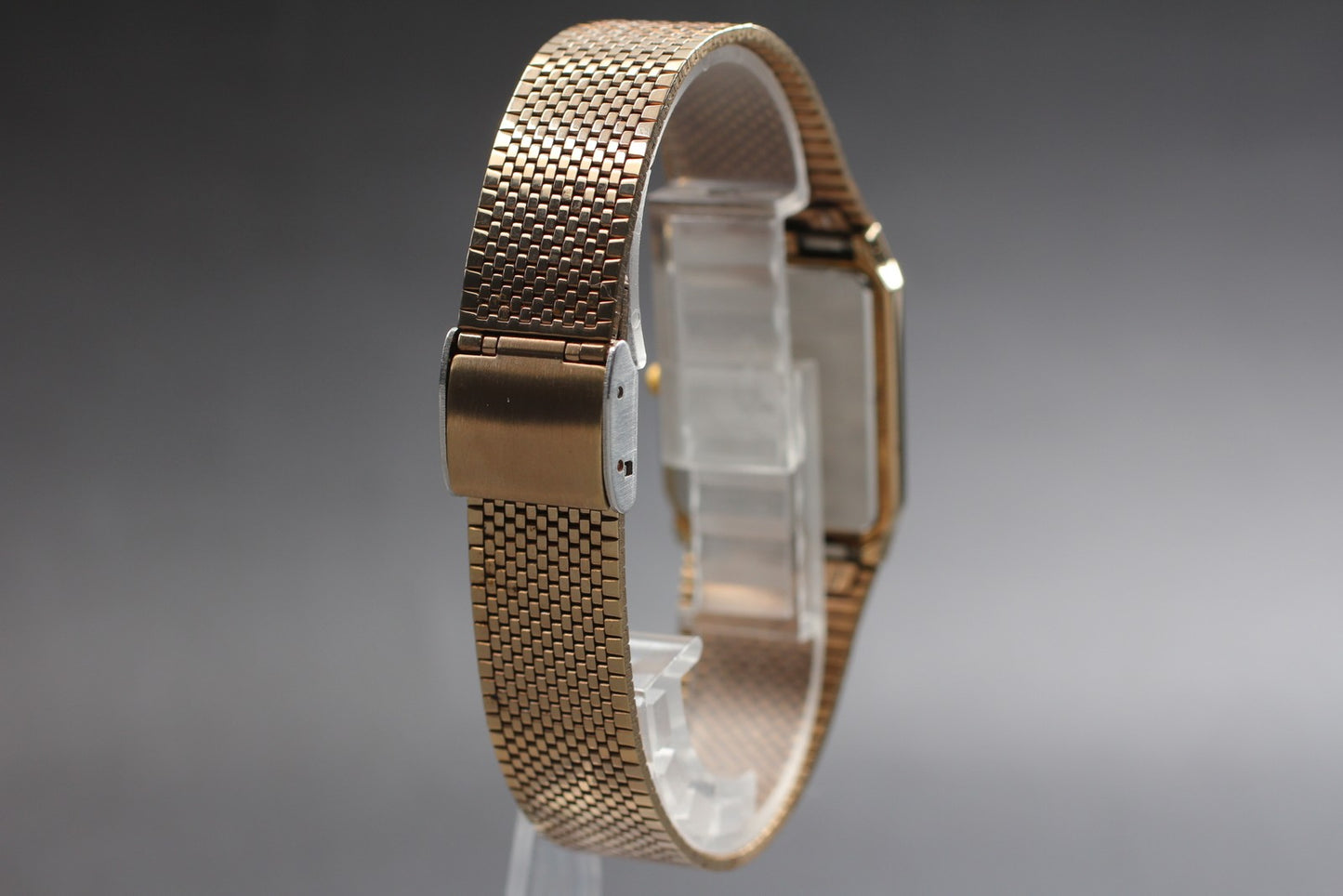 Vtg.1988[N MINT] SEIKO ALBA ESTATE V701-5000 Tank Quartz Men's Watch From JAPAN