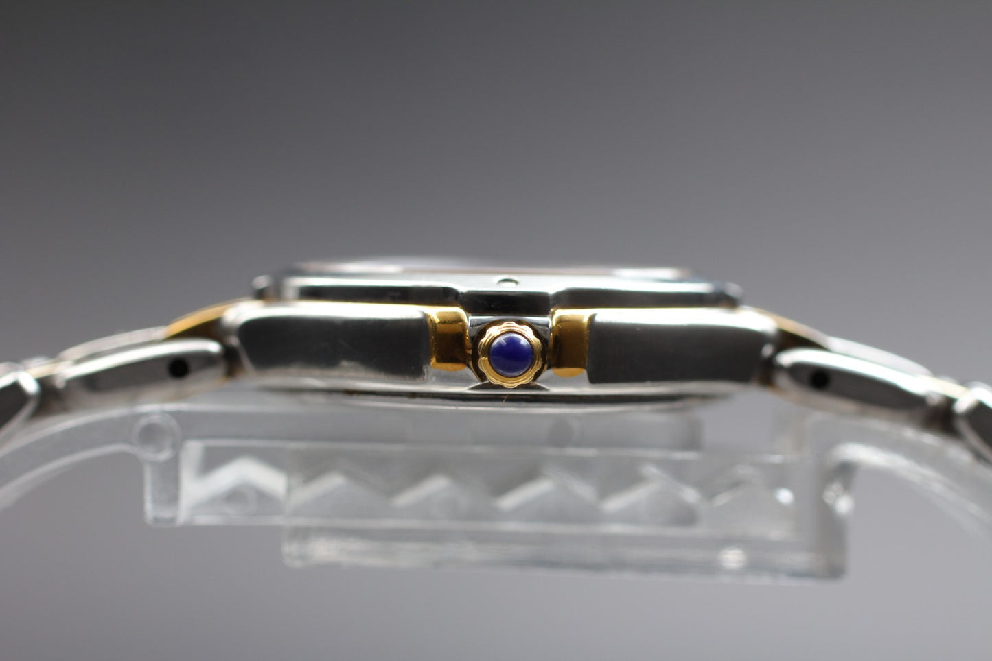 Vintage 1999 [N MINT ] SEIKO Exceline 2J31-0020 Black Silver Quartz Ladies Watch