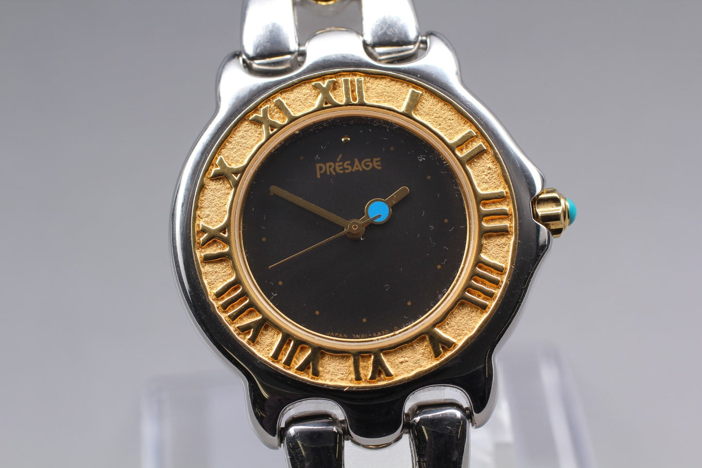 Vintage 1991 [Near MINT] Seiko Presage 7N01-6190 35mm Quartz Mens Watch JAPAN