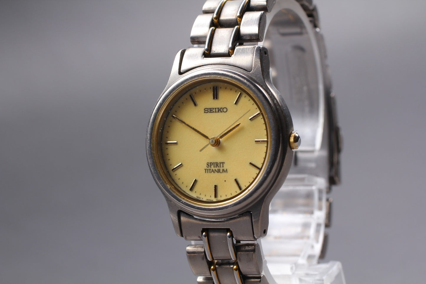 Vintage 1997 [N MINT / New Batt] Seiko Spirit 7N01-6730 Quartz Men's Watch JAPAN