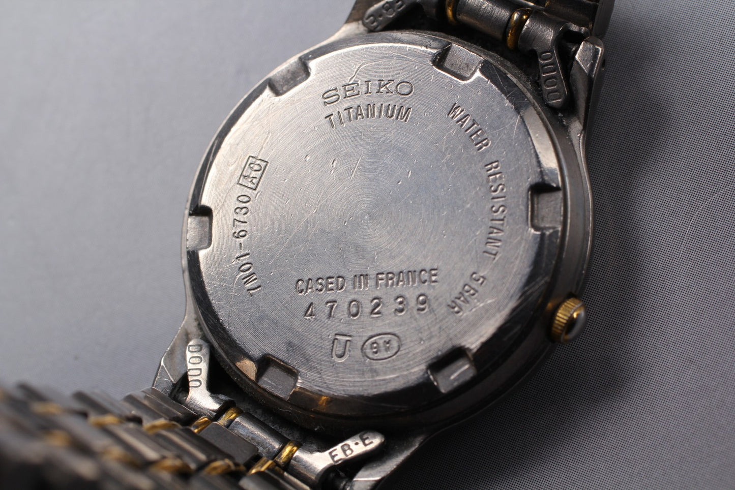 Vintage 1997 [N MINT / New Batt] Seiko Spirit 7N01-6730 Quartz Men's Watch JAPAN