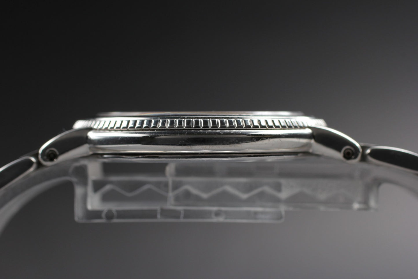 Vintage 1990 [Near MINT] Seiko Dolce 8J41-0A20 Black Quartz Men's Watch JAPAN