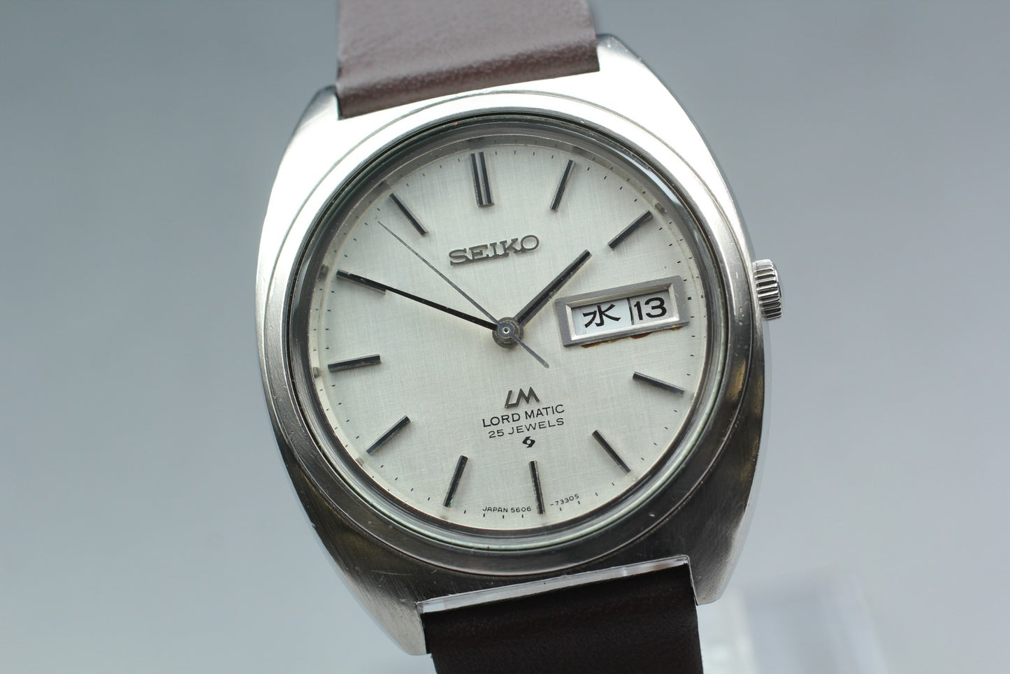 ヴィンテージ 1971年 [ニアミント] セイコー ロードマチック 5606-7140 自動巻き メンズ腕時計 日本製