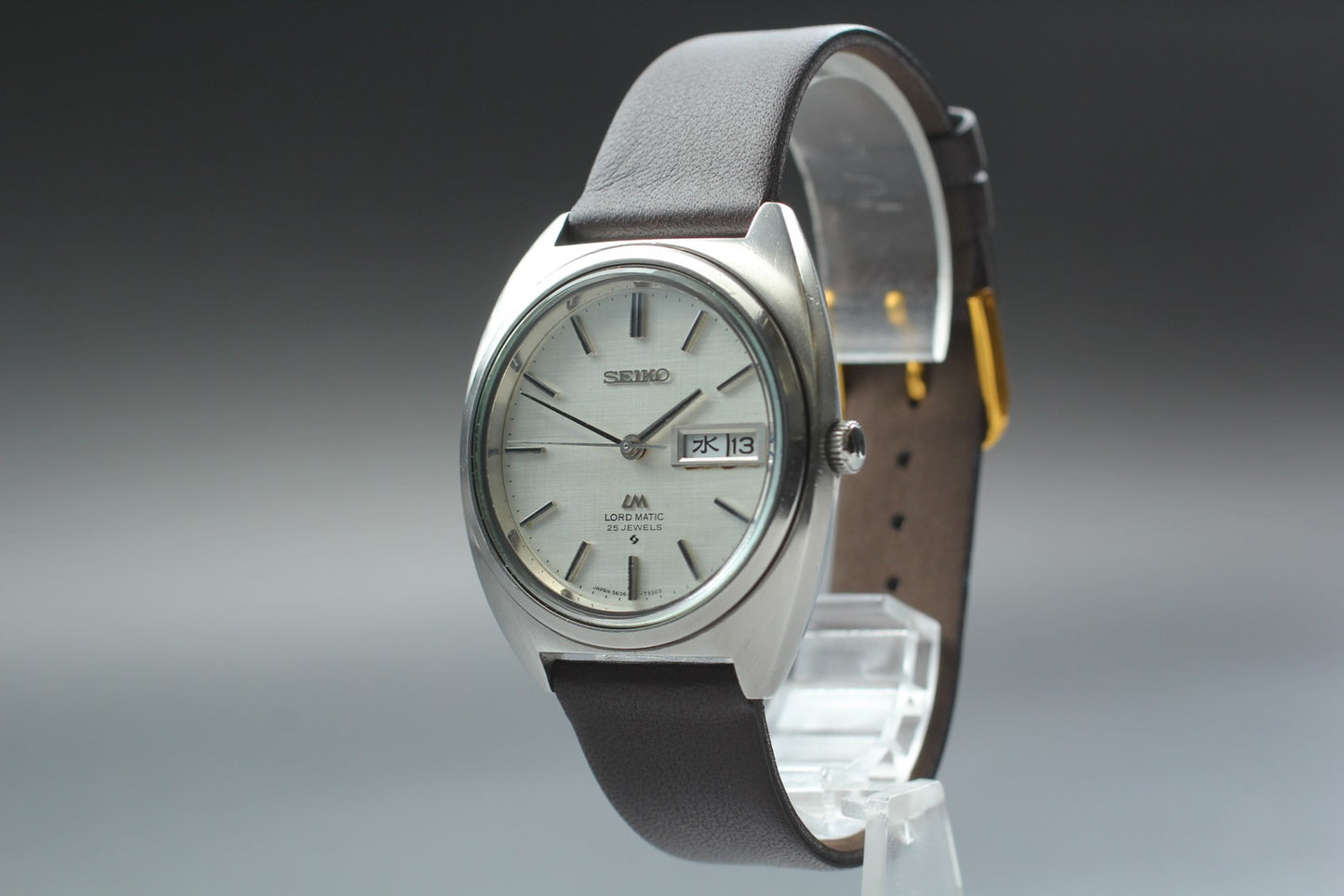 ヴィンテージ 1971年 [ニアミント] セイコー ロードマチック 5606-7140 自動巻き メンズ腕時計 日本製