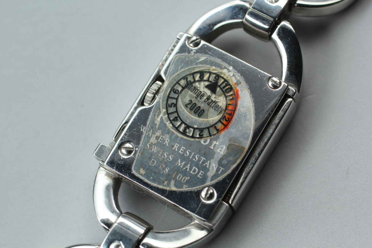 NewBattery [Near MINT] Dior Pandiola D78-100 Bracelet Quartz Ladies Watch JAPAN