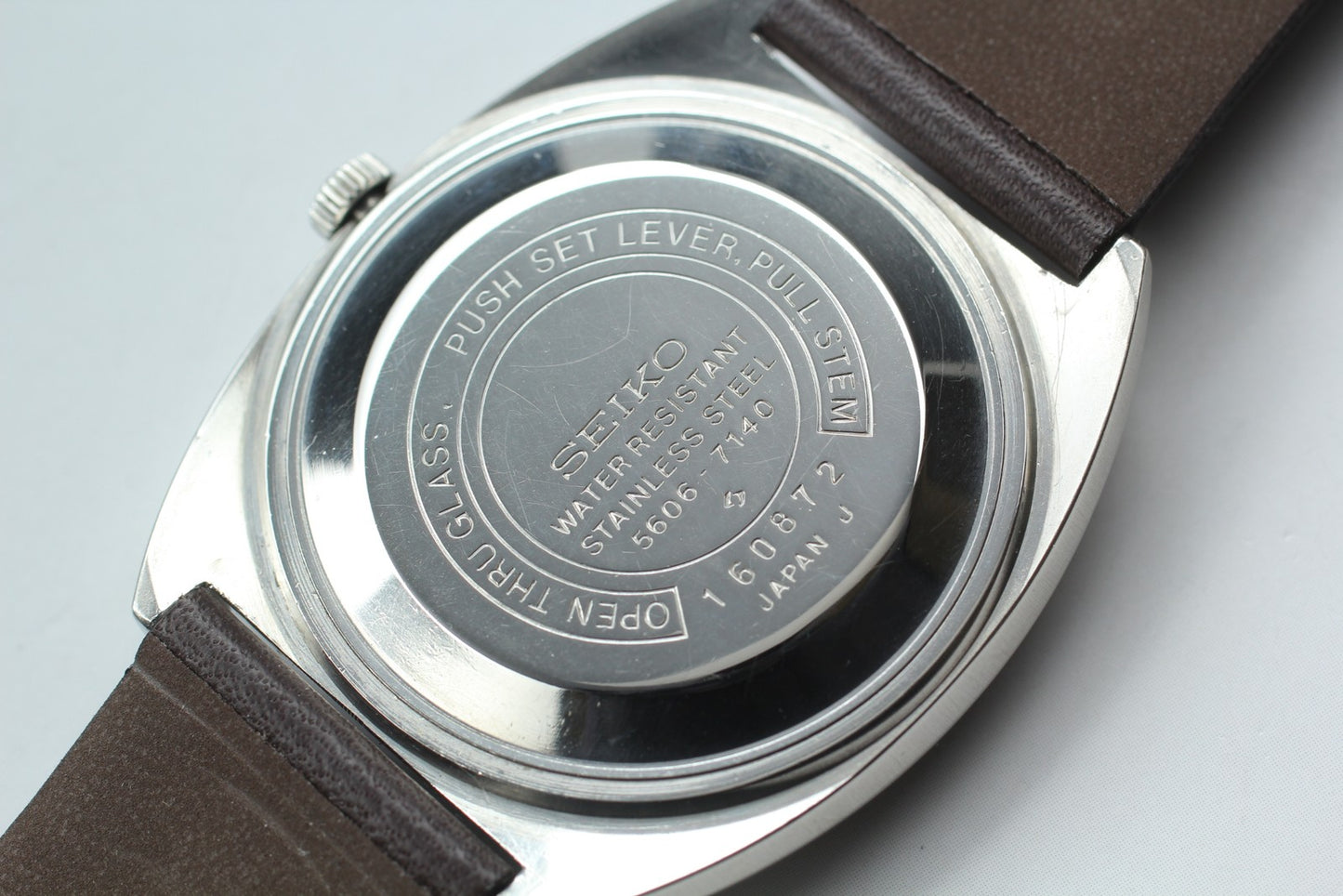 ヴィンテージ 1971年 [ニアミント] セイコー ロードマチック 5606-7140 自動巻き メンズ腕時計 日本製