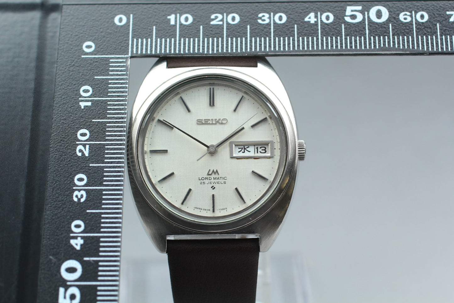 ヴィンテージ 1971年 [ニアミント] セイコー ロードマチック 5606-7140 自動巻き メンズ腕時計 日本製