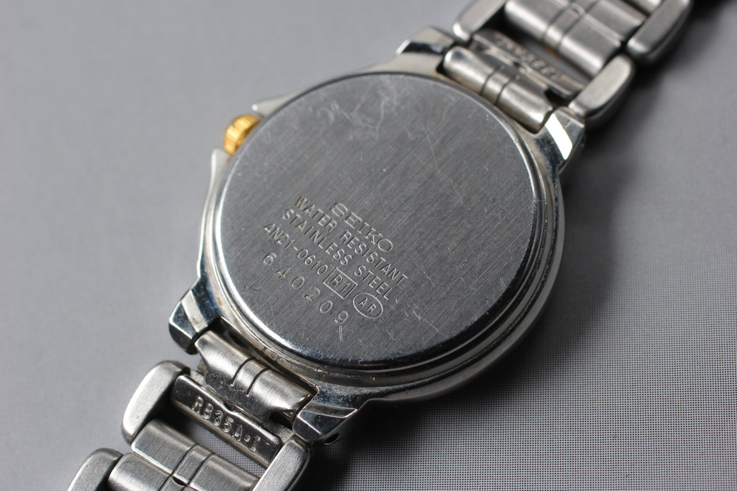 Vintage 1996 [Near MINT] Seiko Lucent 4N21-0610 Quartz Ladies Watch From JAPAN