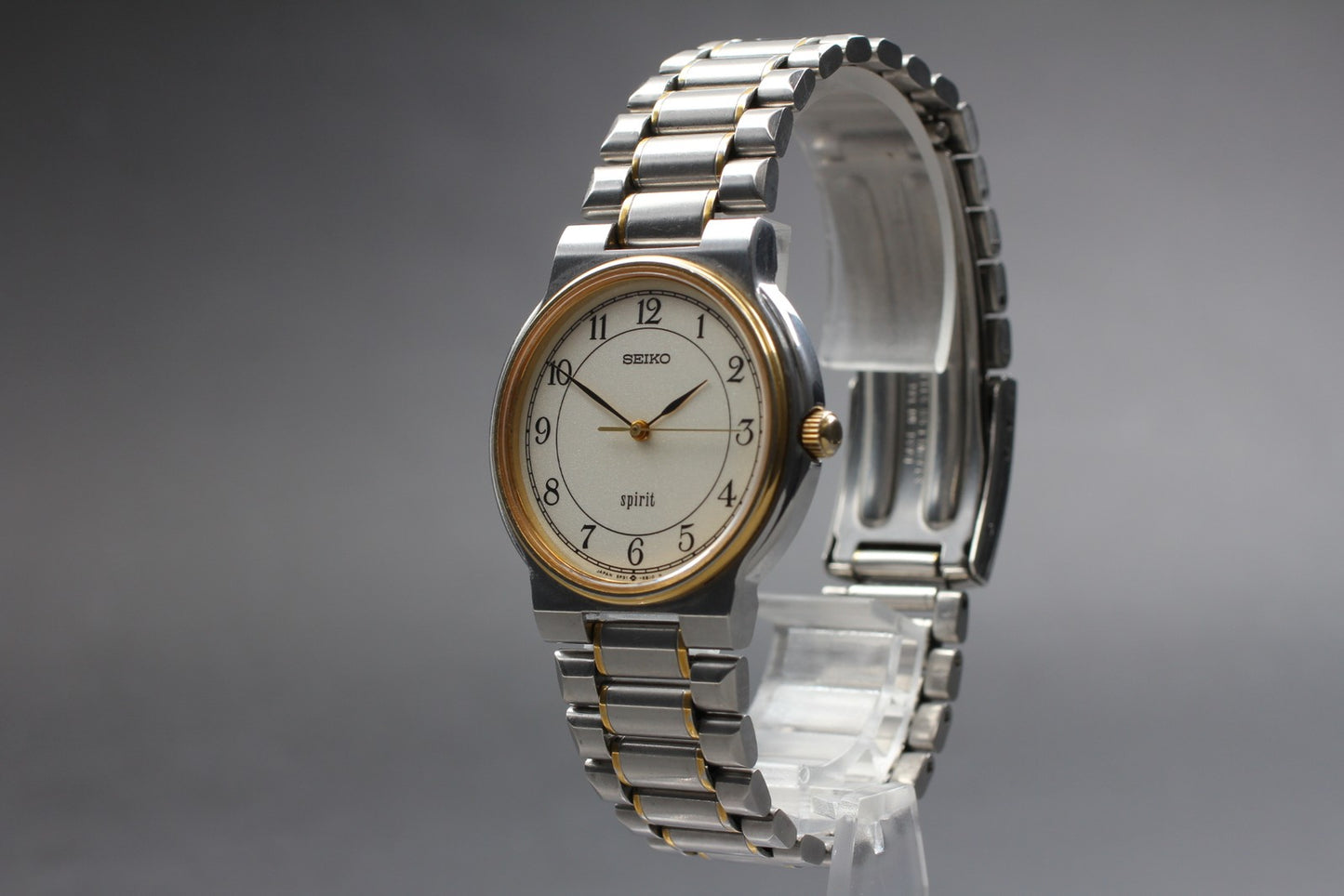 Vintage 1996 [Near MINT] Seiko Spirit 5P31-6A50 Quartz Men's Watch From JAPAN