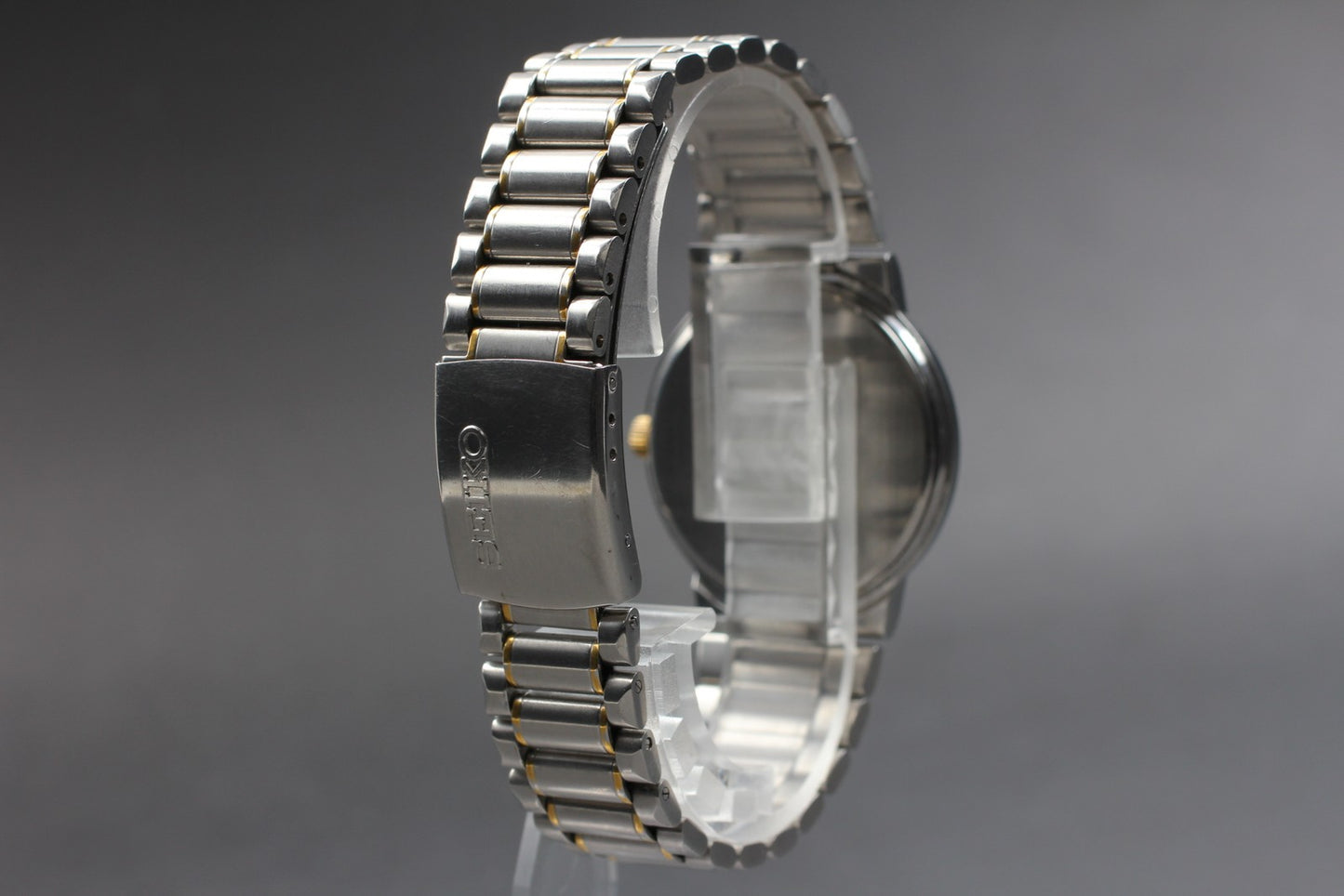 Vintage 1996 [Near MINT] Seiko Spirit 5P31-6A50 Quartz Men's Watch From JAPAN