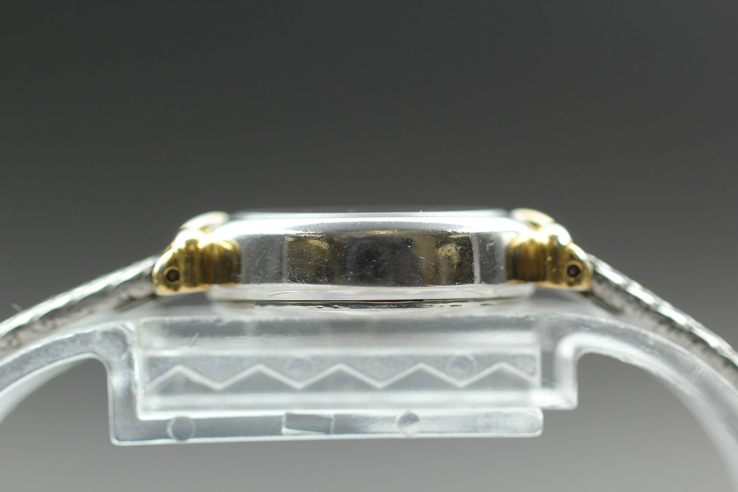 Vintage 1989 [Exc+5] SEIKO Bracelet 2P21-0260 White Roman 21mm Qz Ladies Watch