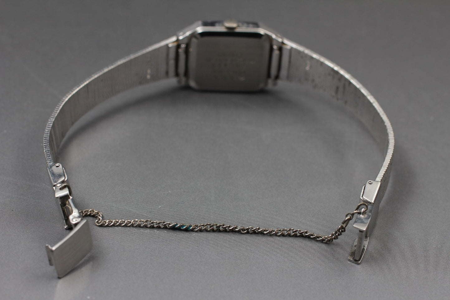 Vintage 1989 [Near MINT] NewBattery Seiko 1400-5830 Silver Bracelet Quartz JAPAN