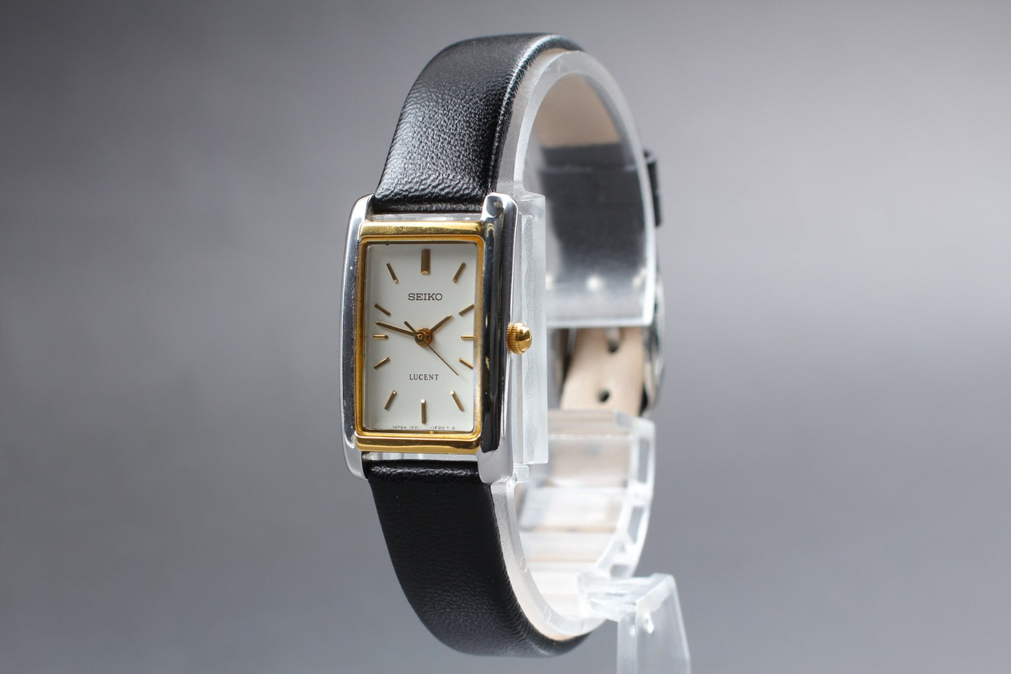 Vintage 1994 [Near MINT] Seiko Lucent 1F21-5C00 Two-tone Qz Ladies Watch JAPAN