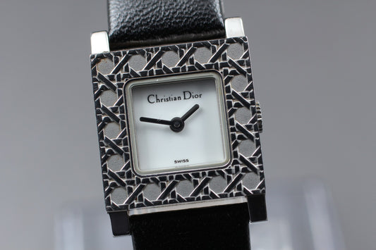 New batt [Exc+5] Dior La Parisienne D60-109　Square Quartz Ladies Watch JAPAN