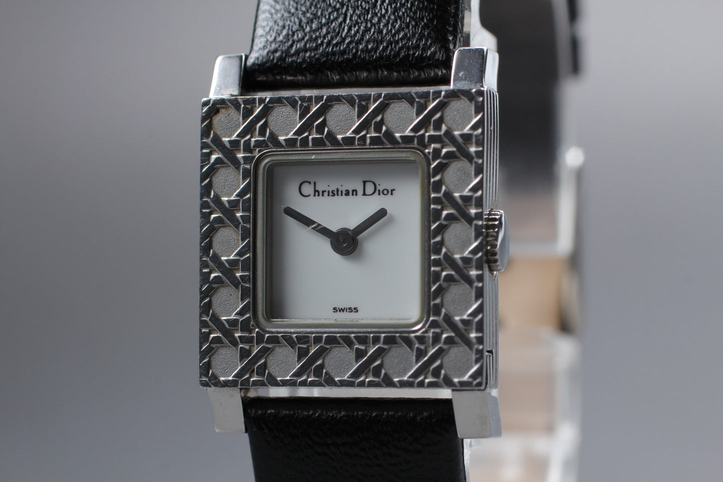 New batt [Exc+5] Dior La Parisienne D60-109　Square Quartz Ladies Watch JAPAN
