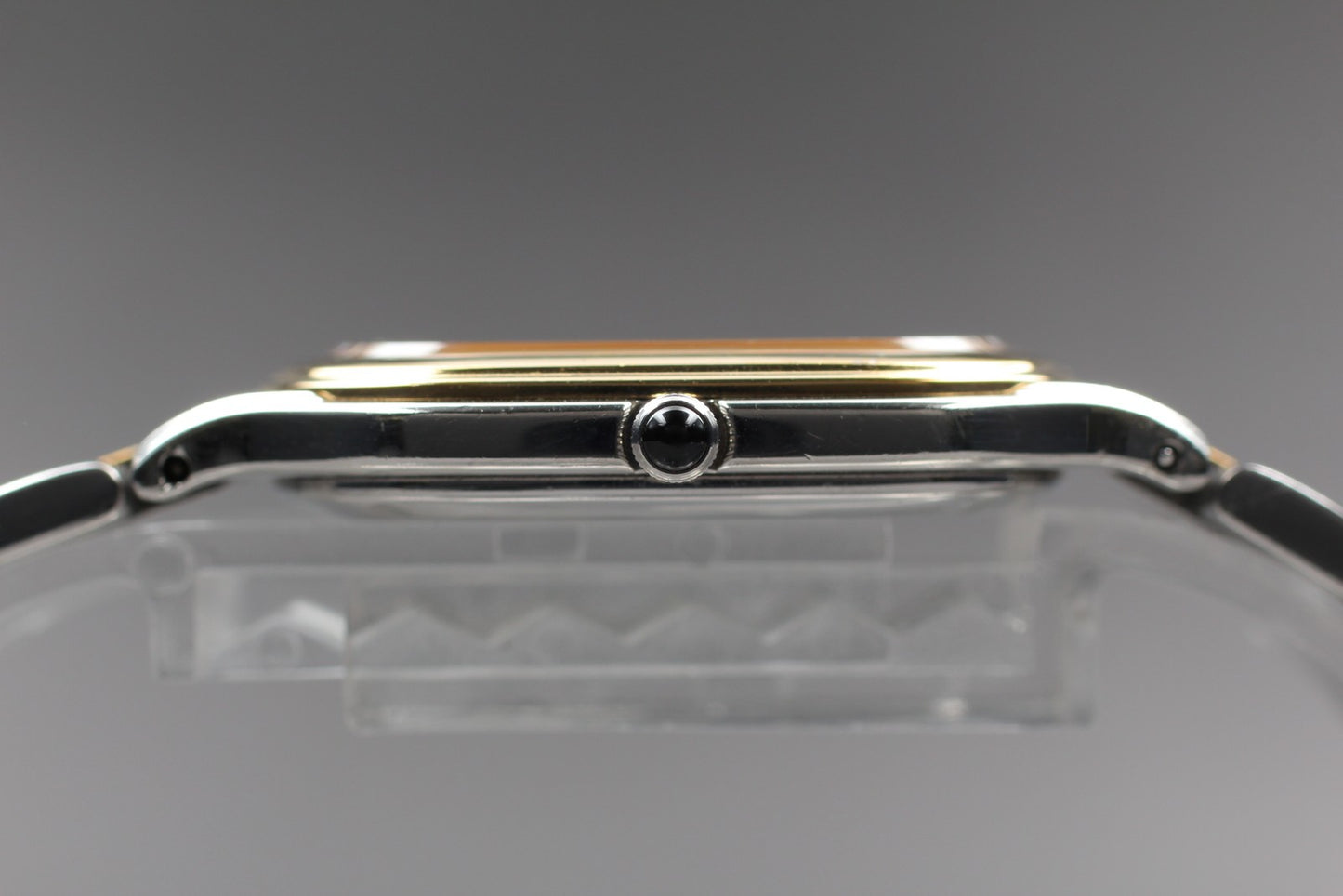 Vintage 1993 [Near MINT]Seiko Dolce 8J41-0AA0 two tone Quartz Men's Watch JAPAN