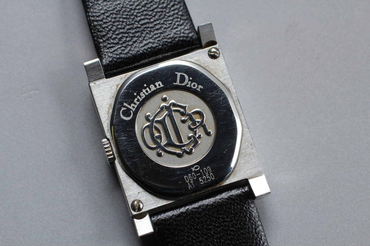 New batt [Exc+5] Dior La Parisienne D60-109　Square Quartz Ladies Watch JAPAN