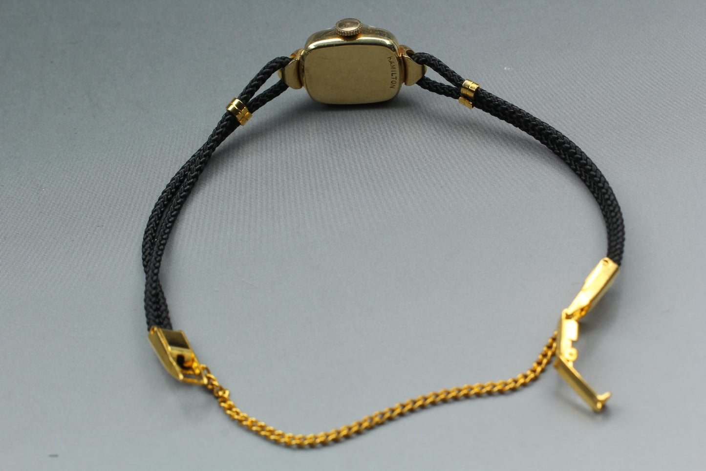 ヴィンテージ 1950年代 [ニアミント] ハミルトン ランカスター 14K ソリッドゴールド 手巻き レディースウォッチ