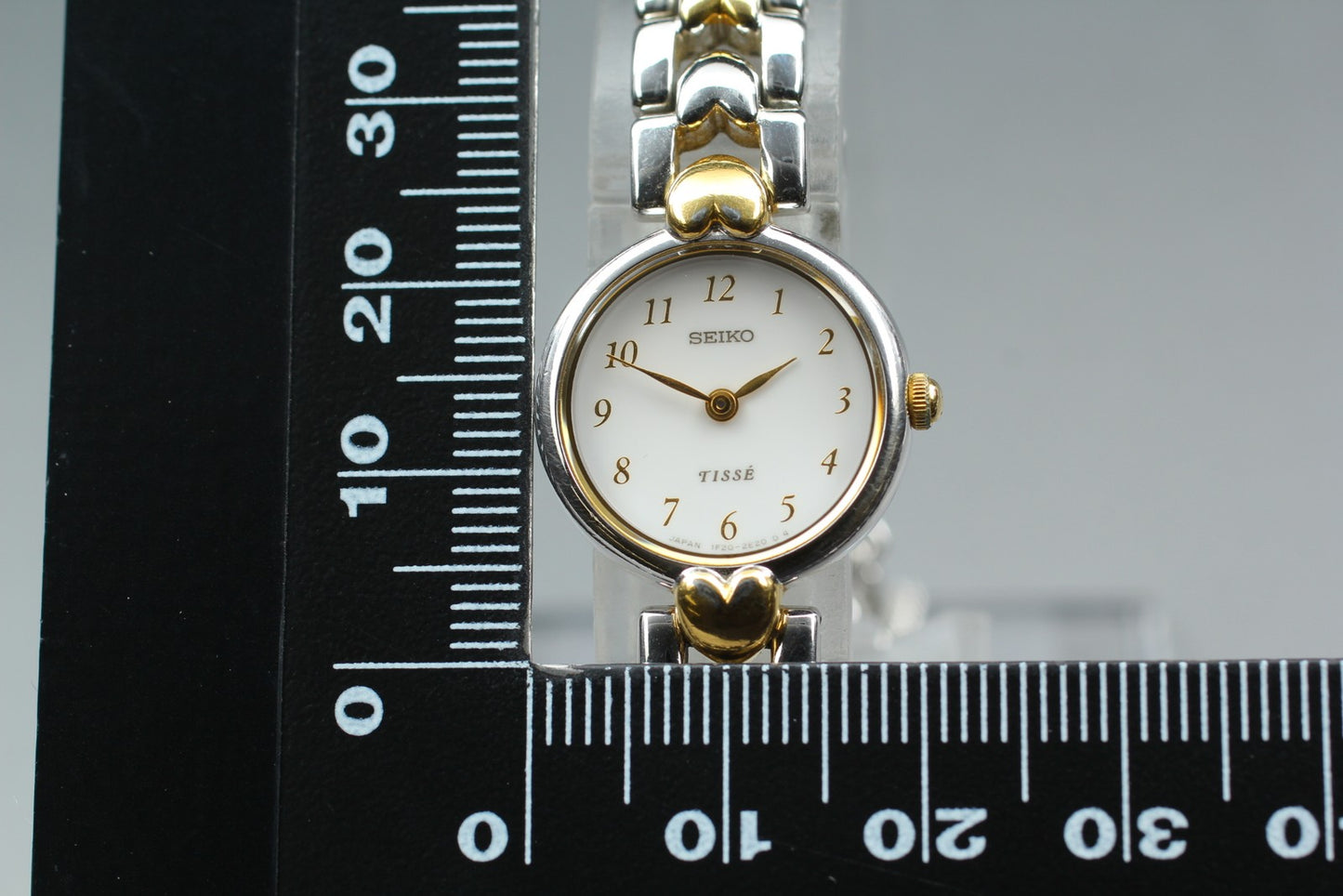 Vtg 1992 [Near MINT] SEIKO TISSE 1F20-0K40 Bracelet Quartz Ladies Watch JAPAN