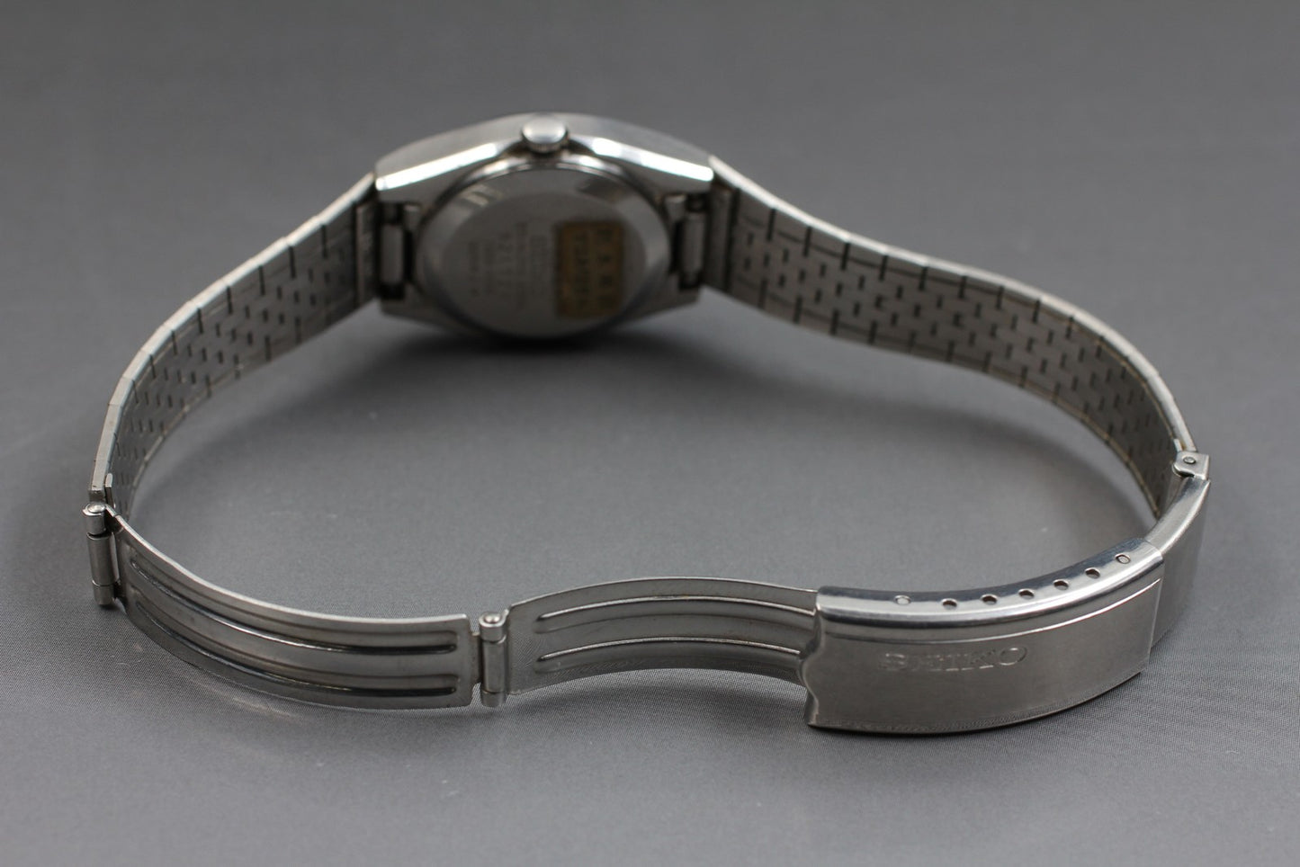 Vintage 1988 [Near MINT] Seiko 7902-5000 Date Bracelet Quartz Men's Watch JAPAN