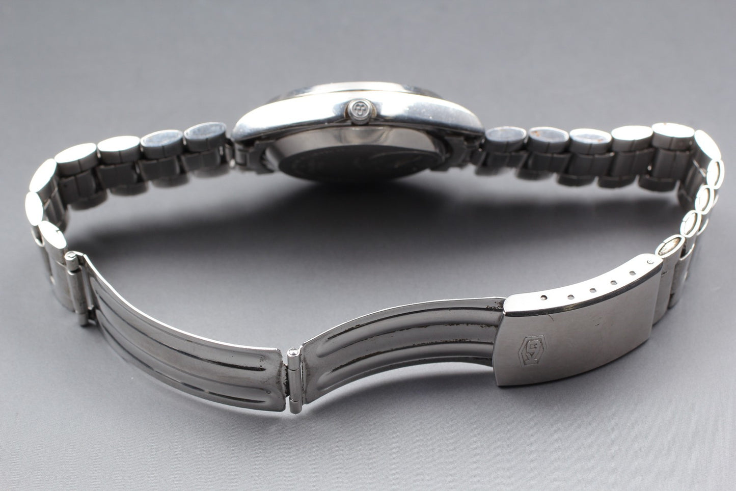 Vintage 1977 [Exc+5] SEIKO King Quartz 4823-8110 35mm Day/Date Men's Watch JAPAN