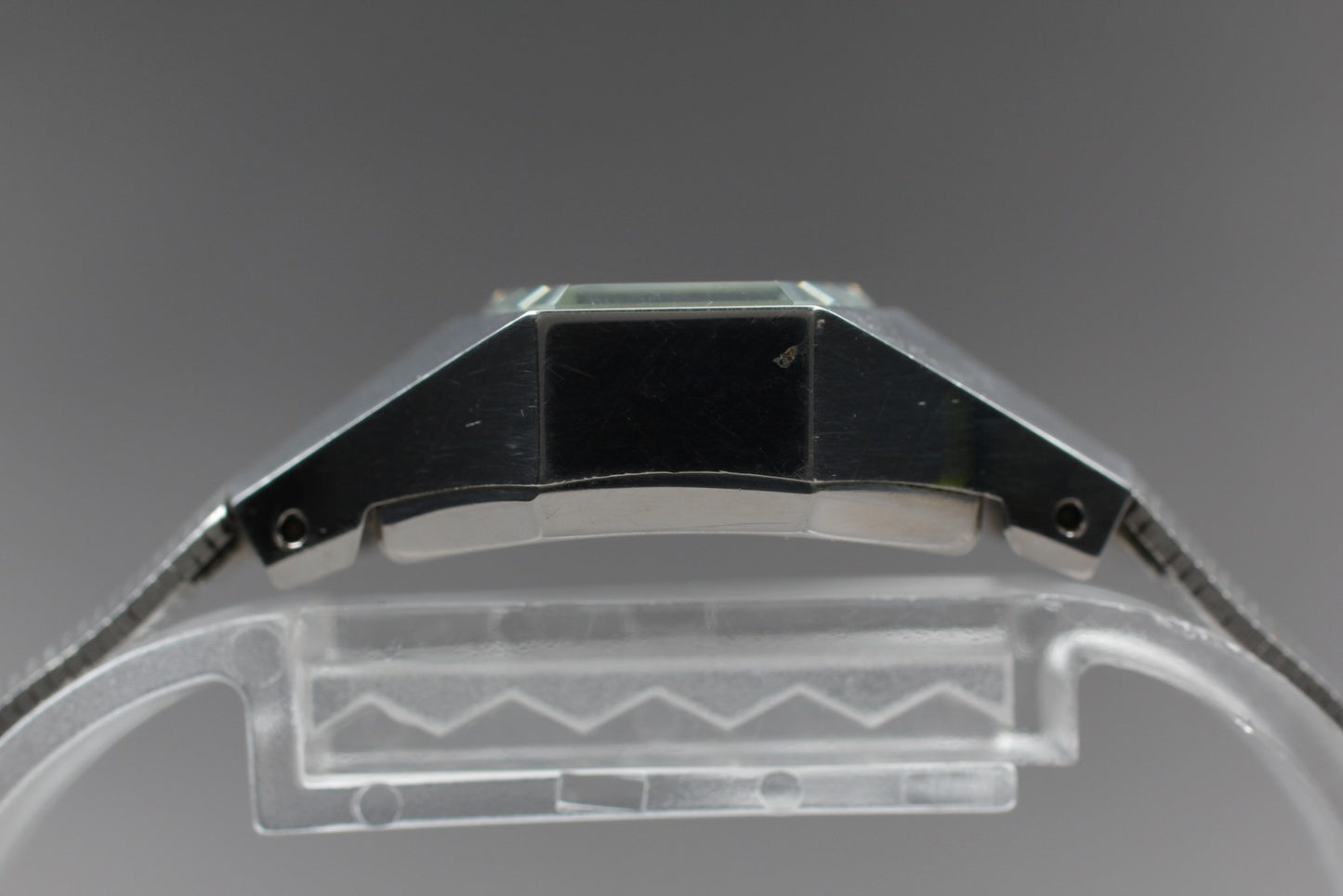 ヴィンテージ 1972年 [ほぼ新品] セイコー 11-3570 ブルーヘキサゴン 21J 手巻き レディース腕時計 日本製