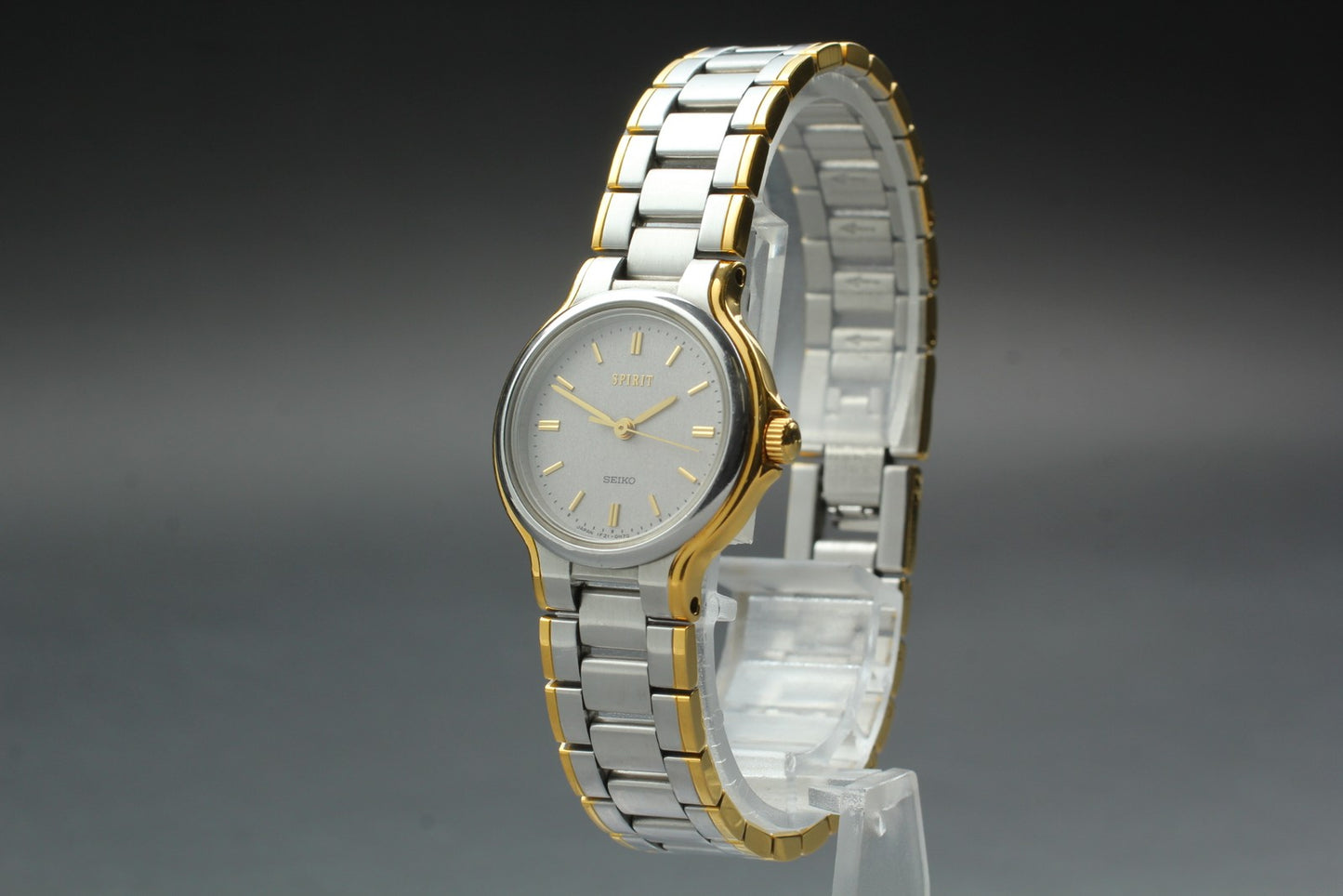 Vintage 1991 [N MINT / New Batt] SEIKO SPIRIT 1F21-0F20 Quartz Men's Watch JAPAN