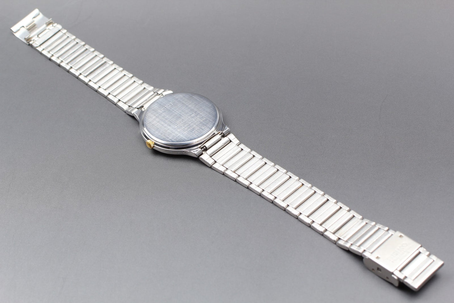 Vintage 1991 [Near MINT]  Seiko Spirit 7N01-6A70 34mm Quartz Men's Watch JAPAN