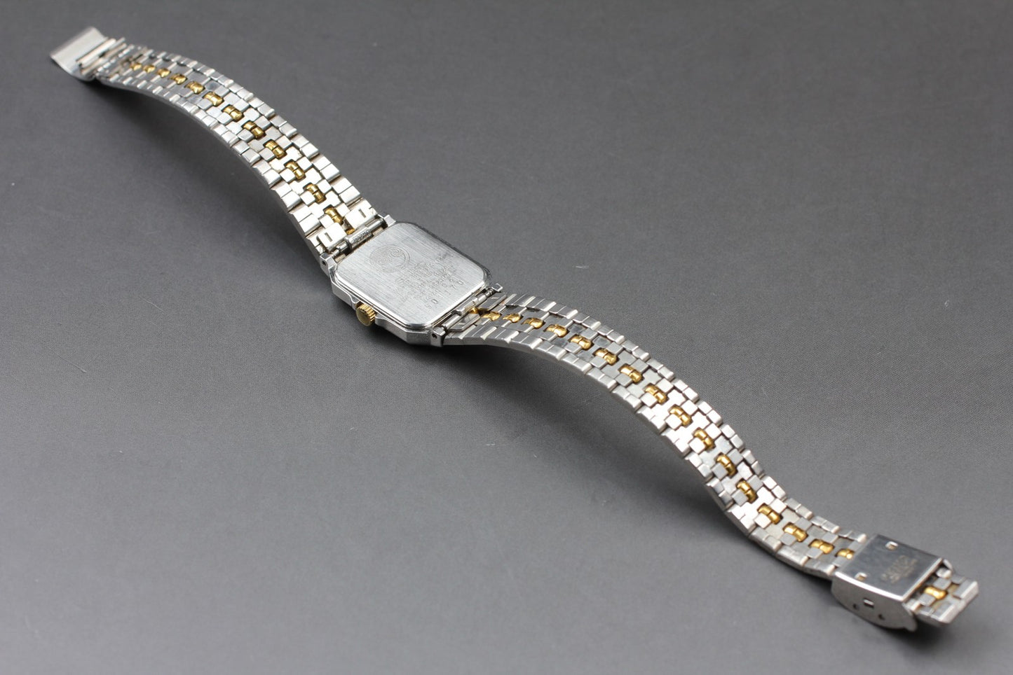 Vtg 1985 [N MINT / New Batt] Seiko Stellar 7321-5820 Tank Qz Ladies Watch JAPAN