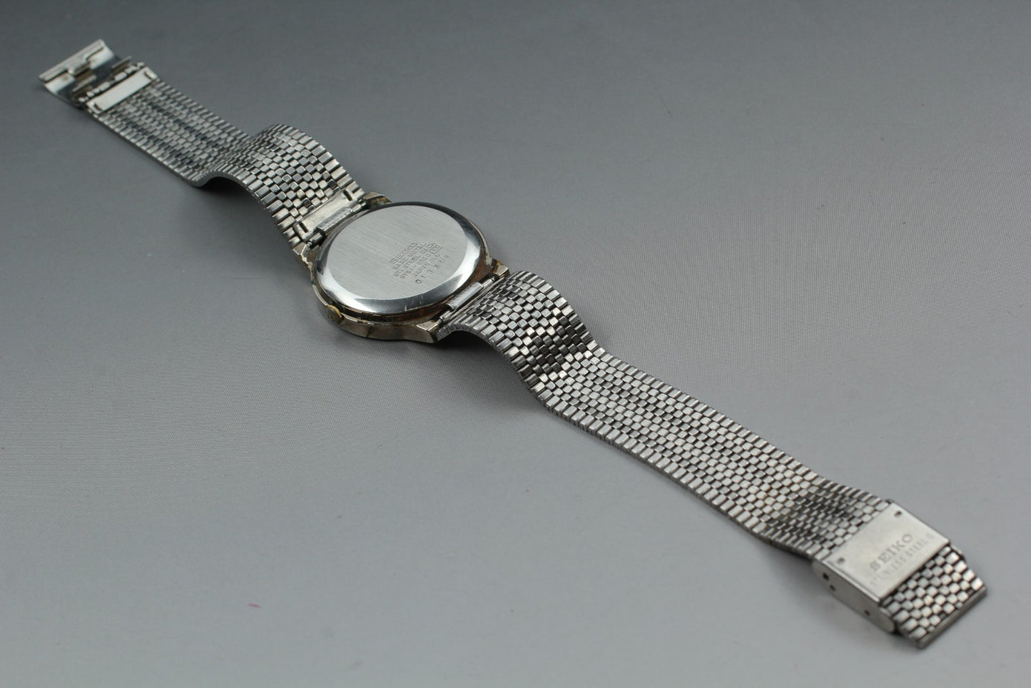 Vintage 1990 [Exc+5] Seiko Galaxy 5Y91-6100 Two-Tone Ladies Quartz Watch JAPAN