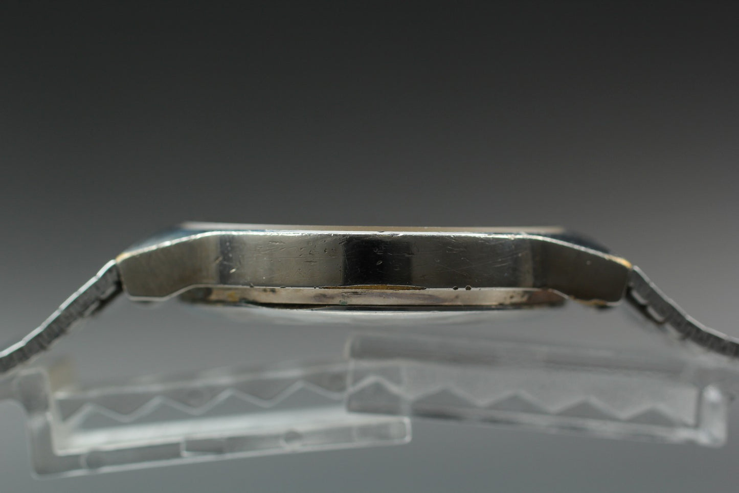 Vintage 1990 [Exc+5] Seiko Galaxy 5Y91-6100 Two-Tone Ladies Quartz Watch JAPAN