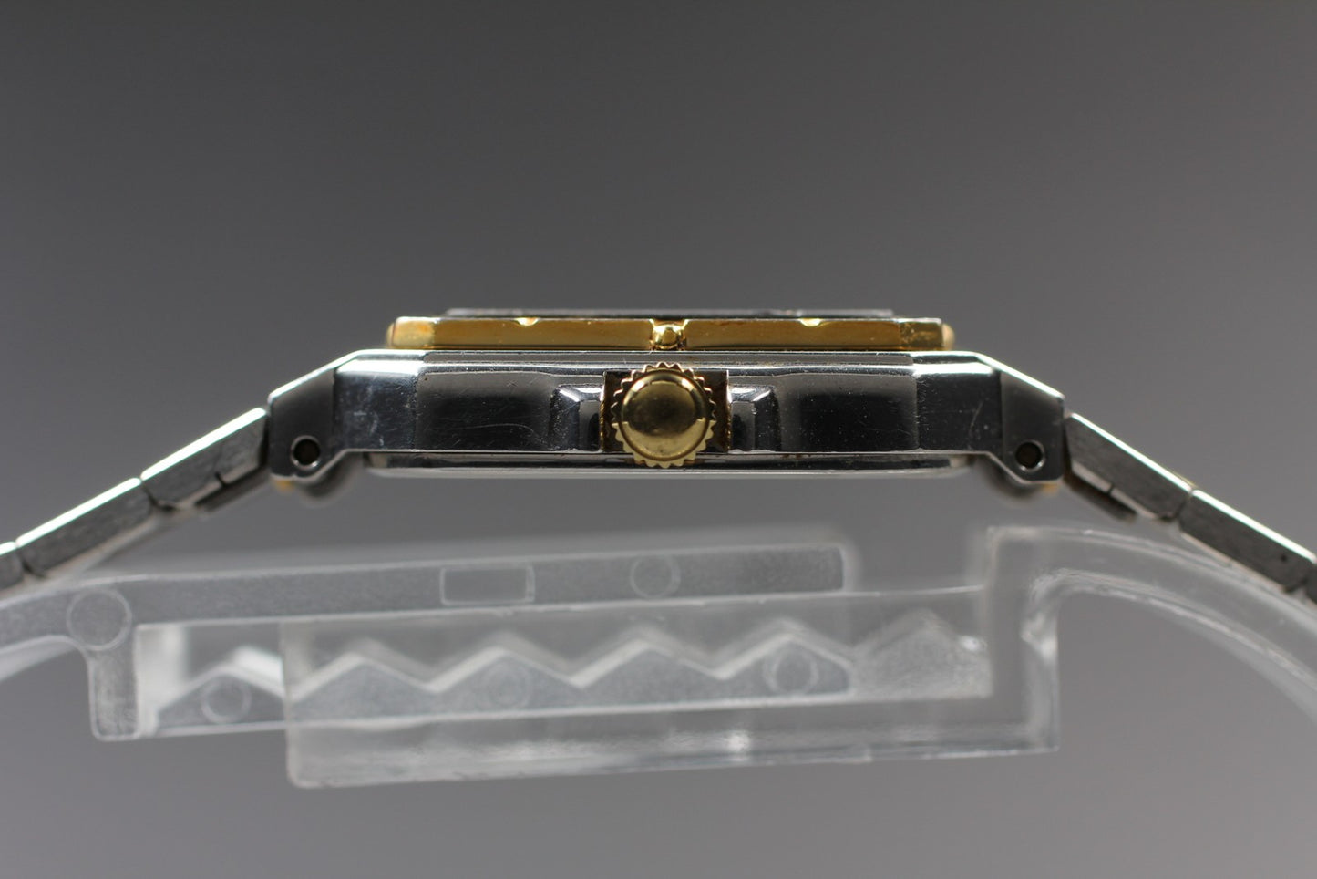 Vtg 1985 [N MINT / New Batt] Seiko Stellar 7321-5820 Tank Qz Ladies Watch JAPAN