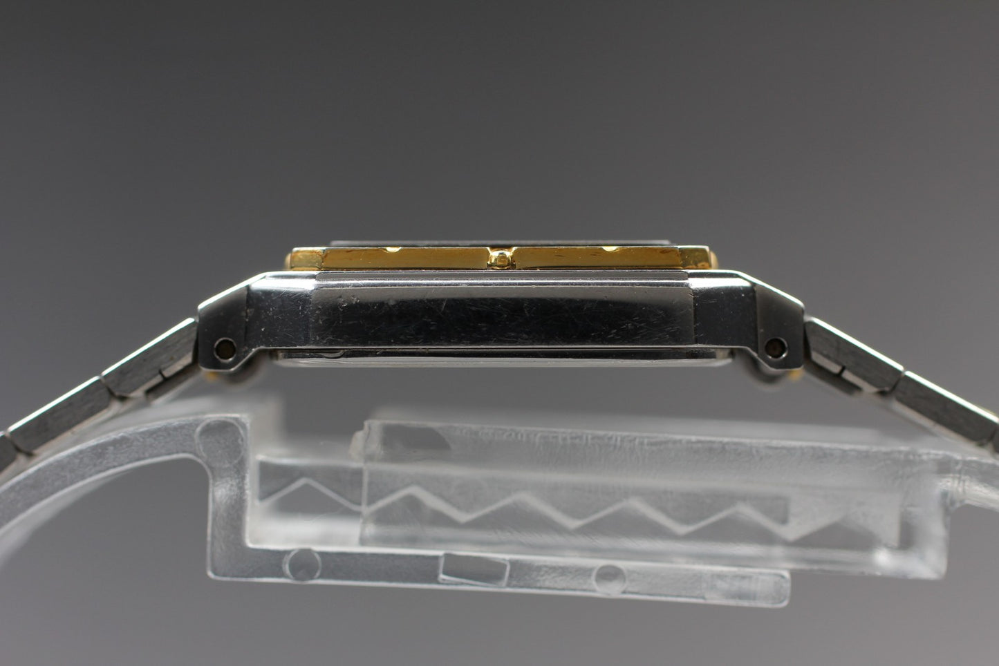 Vtg 1985 [N MINT / New Batt] Seiko Stellar 7321-5820 Tank Qz Ladies Watch JAPAN