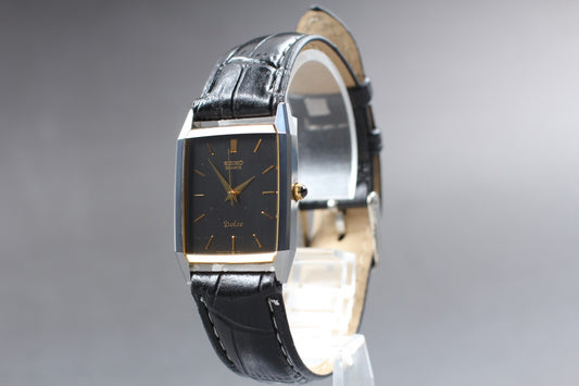 Vintage 1986 [Near MINT] Seiko Dolce 7321-5710 Tungsten Quartz Mens Watch JAPAN