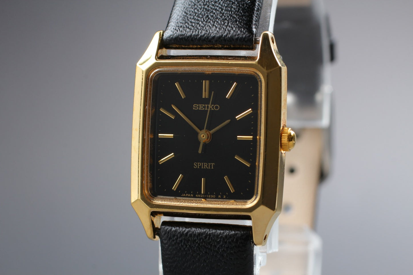 Vintage 1990 [Exc+5 / New Batt] SEIKO SPIRIT 4N21-5190 Quartz Ladies Watch JAPAN