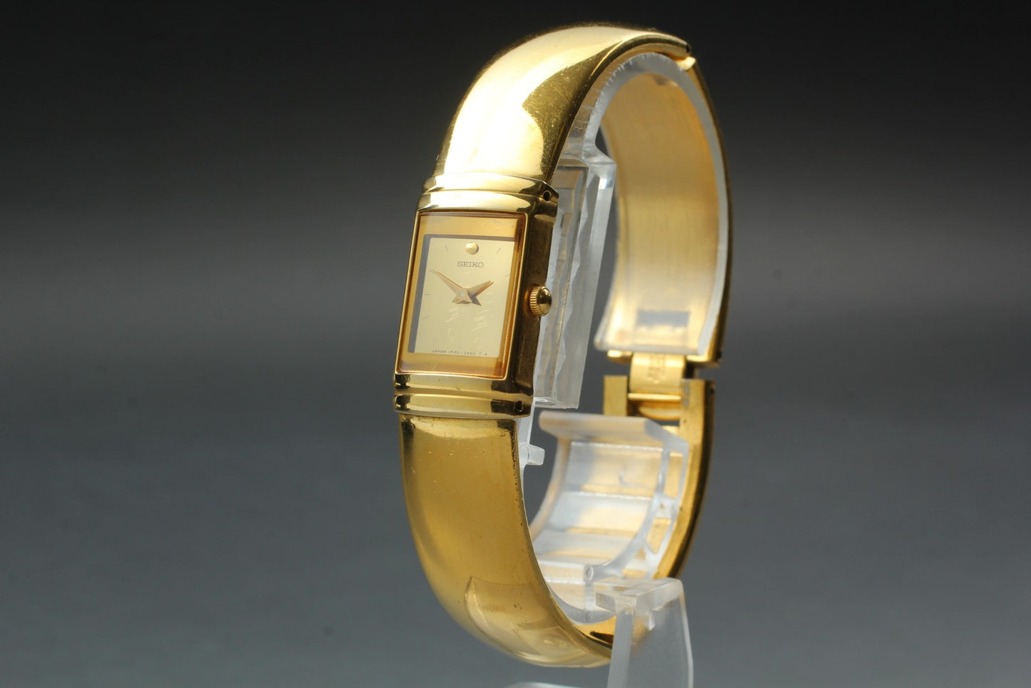 Vintage 1994 "Exc+5 New Batt" SEIKO 1F20-6C50 Bracelet Quartz Ladies Watch JAPAN