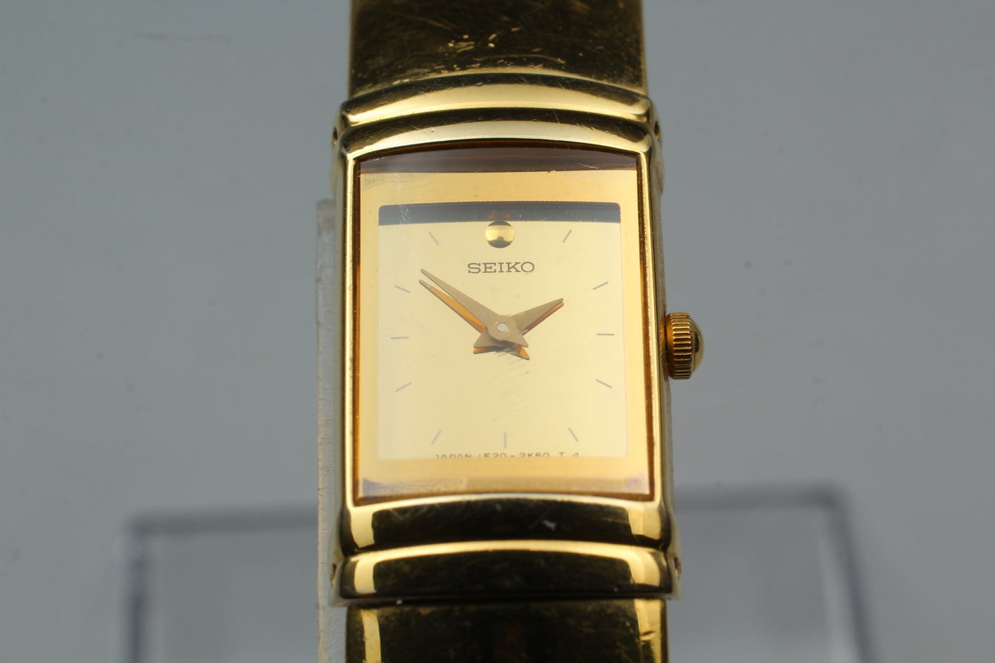 Vintage 1994 "Exc+5 New Batt" SEIKO 1F20-6C50 Bracelet Quartz Ladies Watch JAPAN