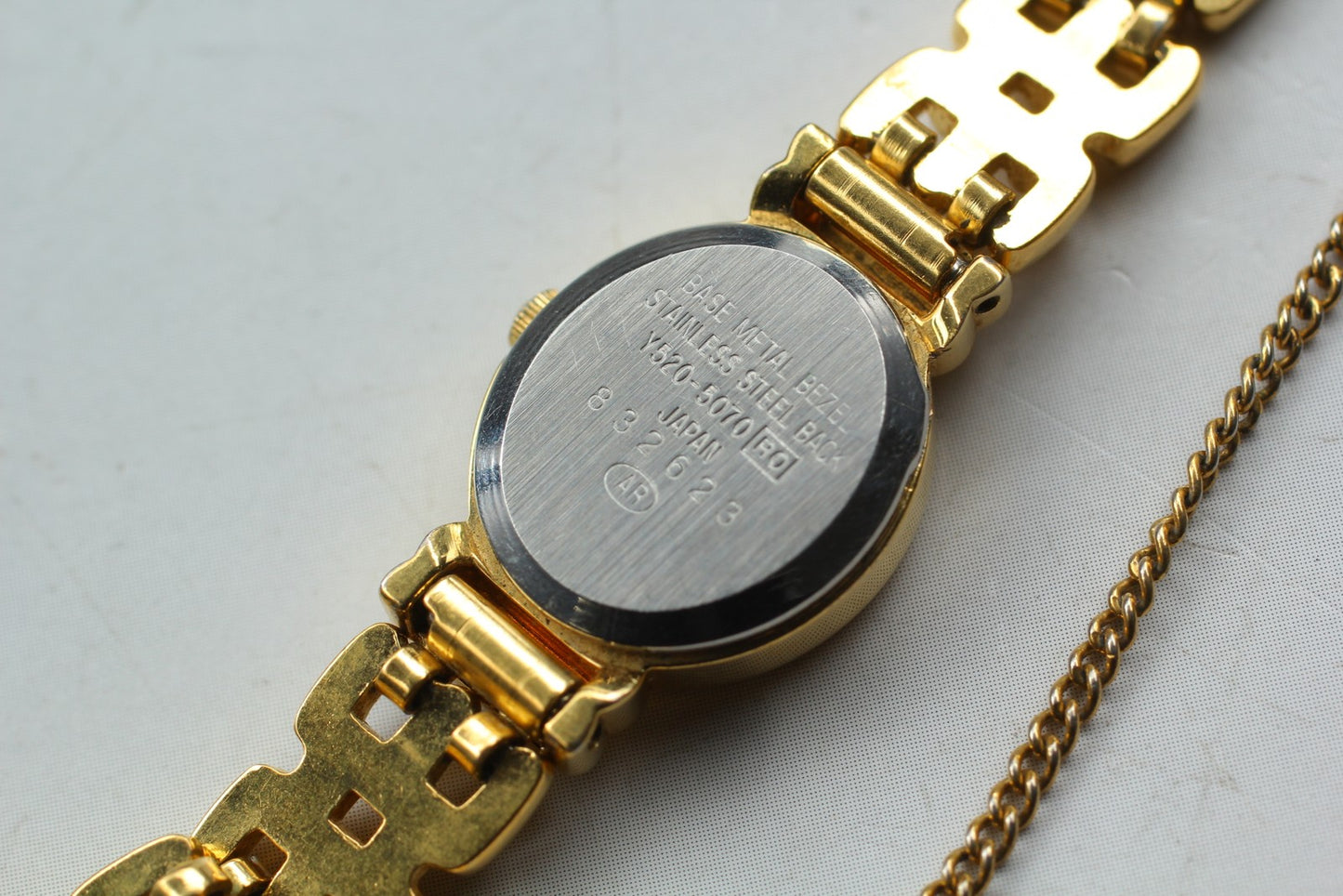 Vintage 1998  [Exc+5 / New Batt] SEIKO ALBA Y520-5070 Quartz Ladies Watch JAPAN