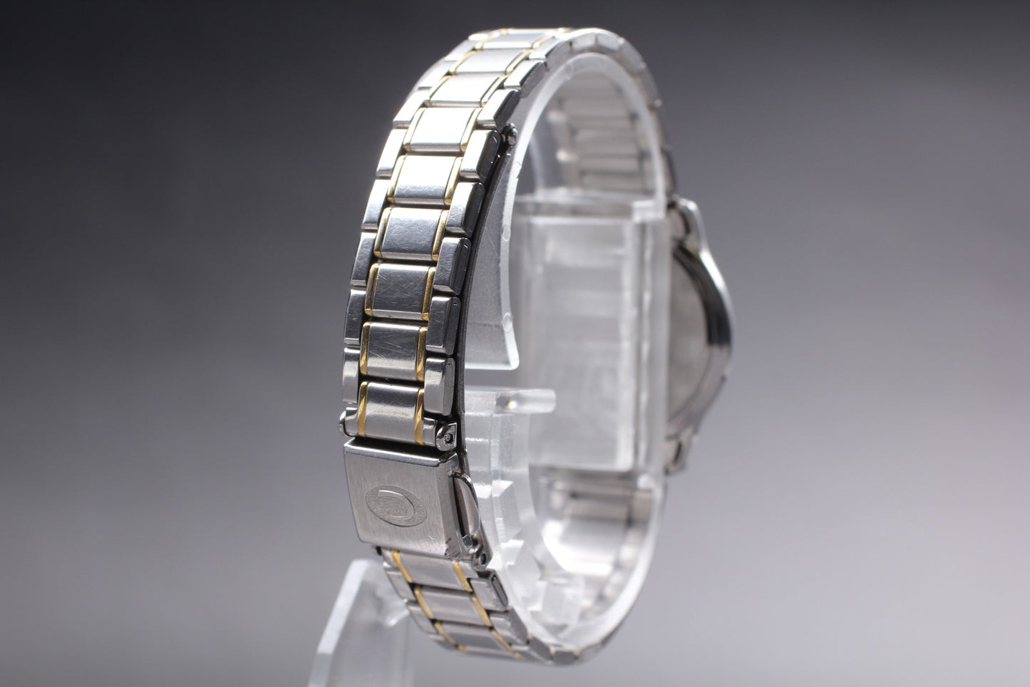 Vintage 1998 [Near MINT] Seiko Creo 1F20-0G50 two tone Quartz Ladies Watch JAPAN